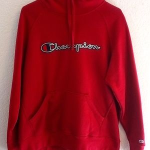 Kids Red Champion Hoodie (Large)
